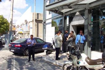 A short break between the sessions and discussions
